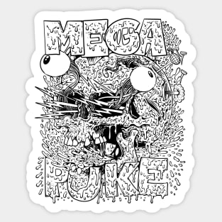 Mega Puke Sticker